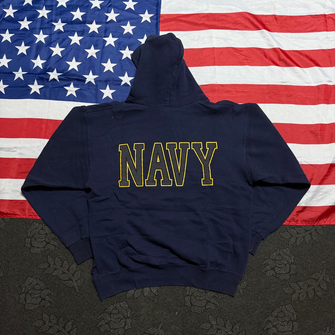 [M] 밀리터리 미 해군 NAVY 스웻 후드 티셔츠  US-18 상품이미지8