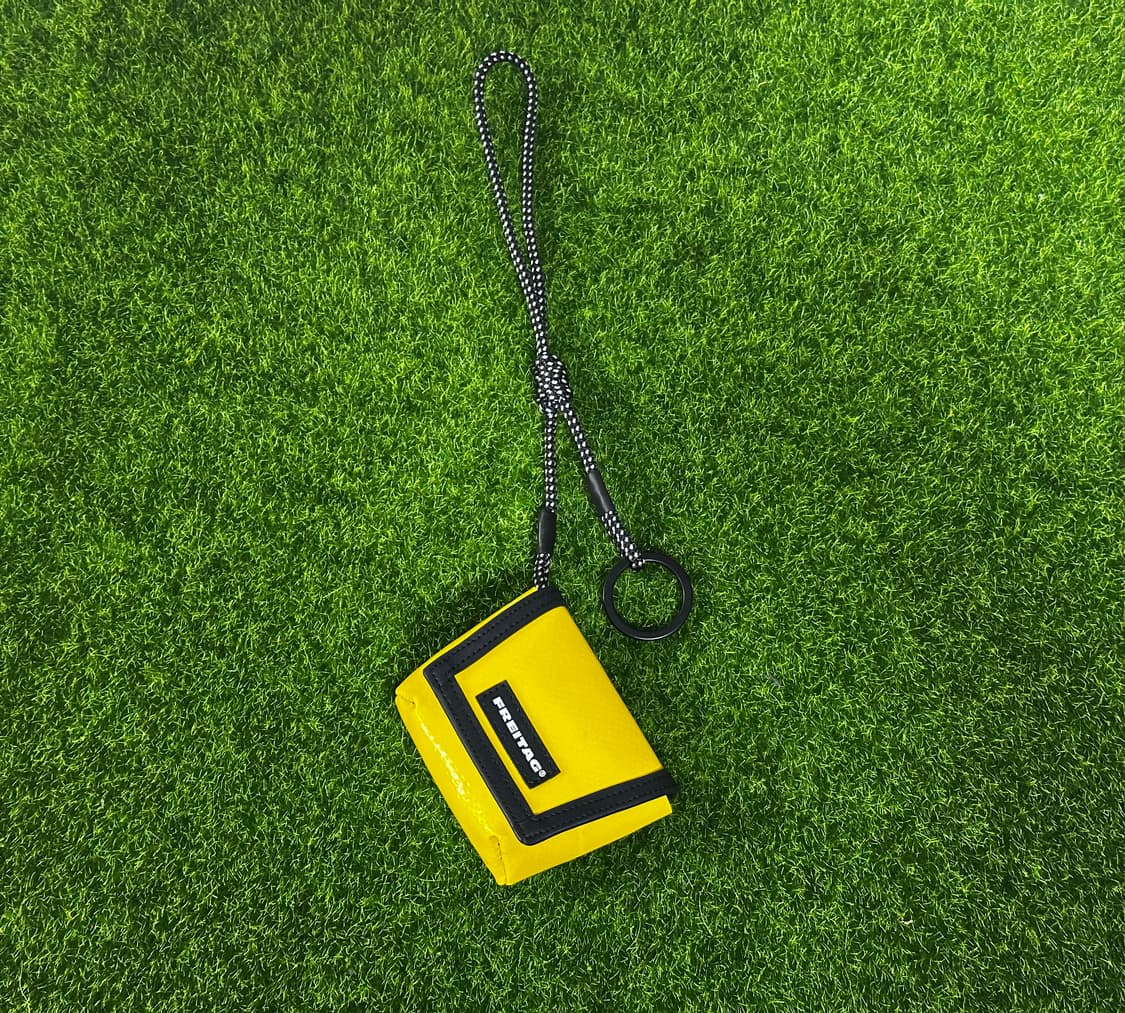 [새상품] 프라이탁 희귀 옐로우 미니 키링 #에어팟키링파우치 상품이미지6