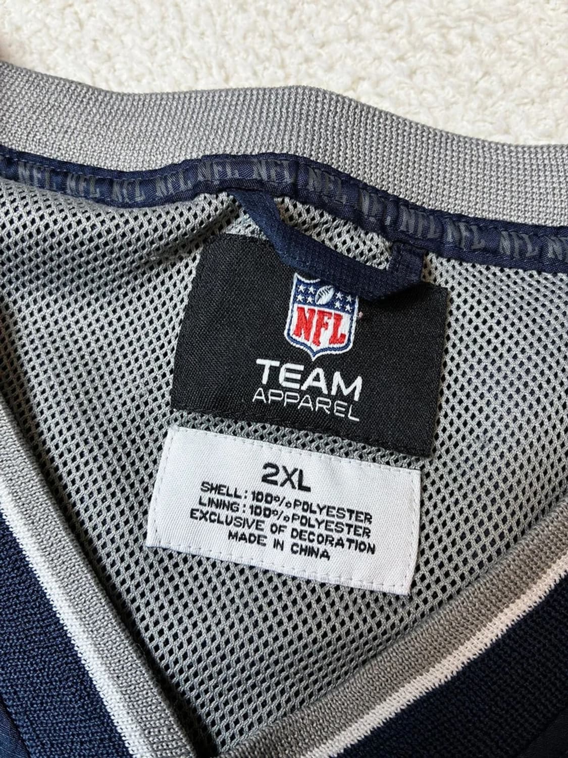 NFL 뉴잉글랜드 패트리어츠 바람막이 웜업 PN7074 상품이미지8