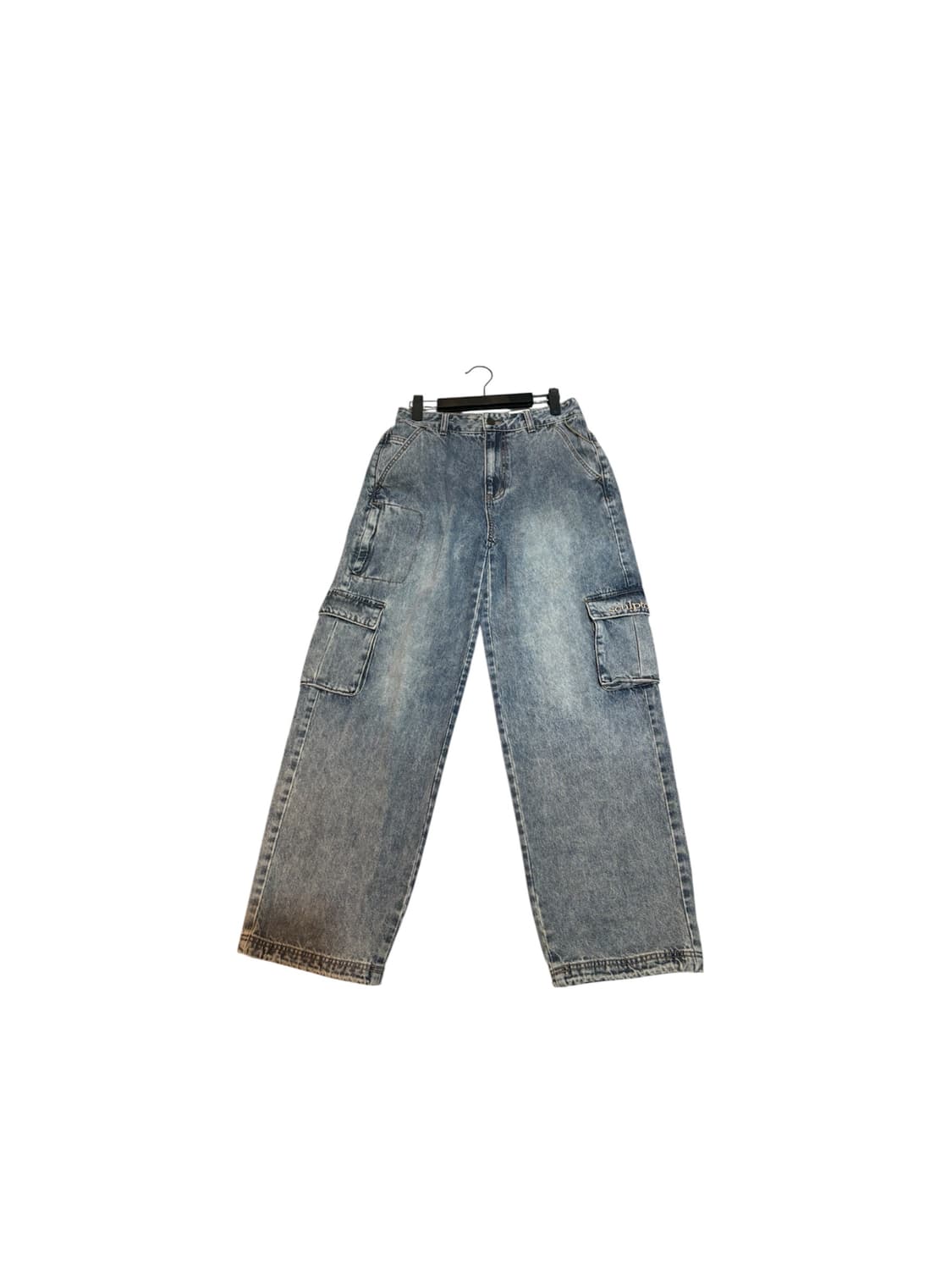 스컬프터 데님 카고 팬츠 바지 S사이즈 상품이미지1