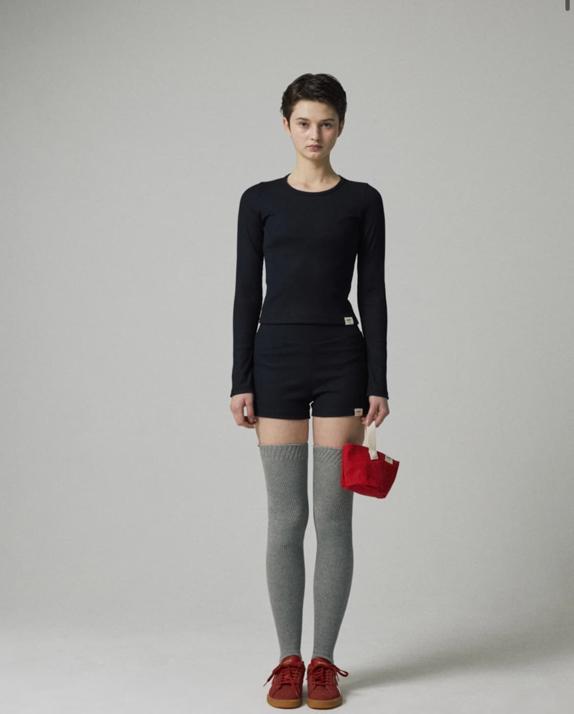 글로니 G CLASSIC RIB CREW NECK LONG SLEEVE 상품이미지1