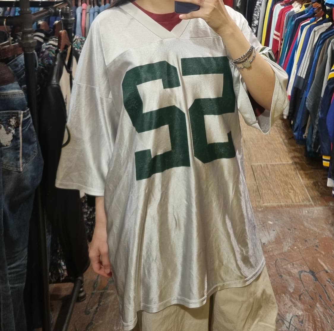 [Hi] NFL 풋볼 져지 반팔티 화이트 상품이미지3