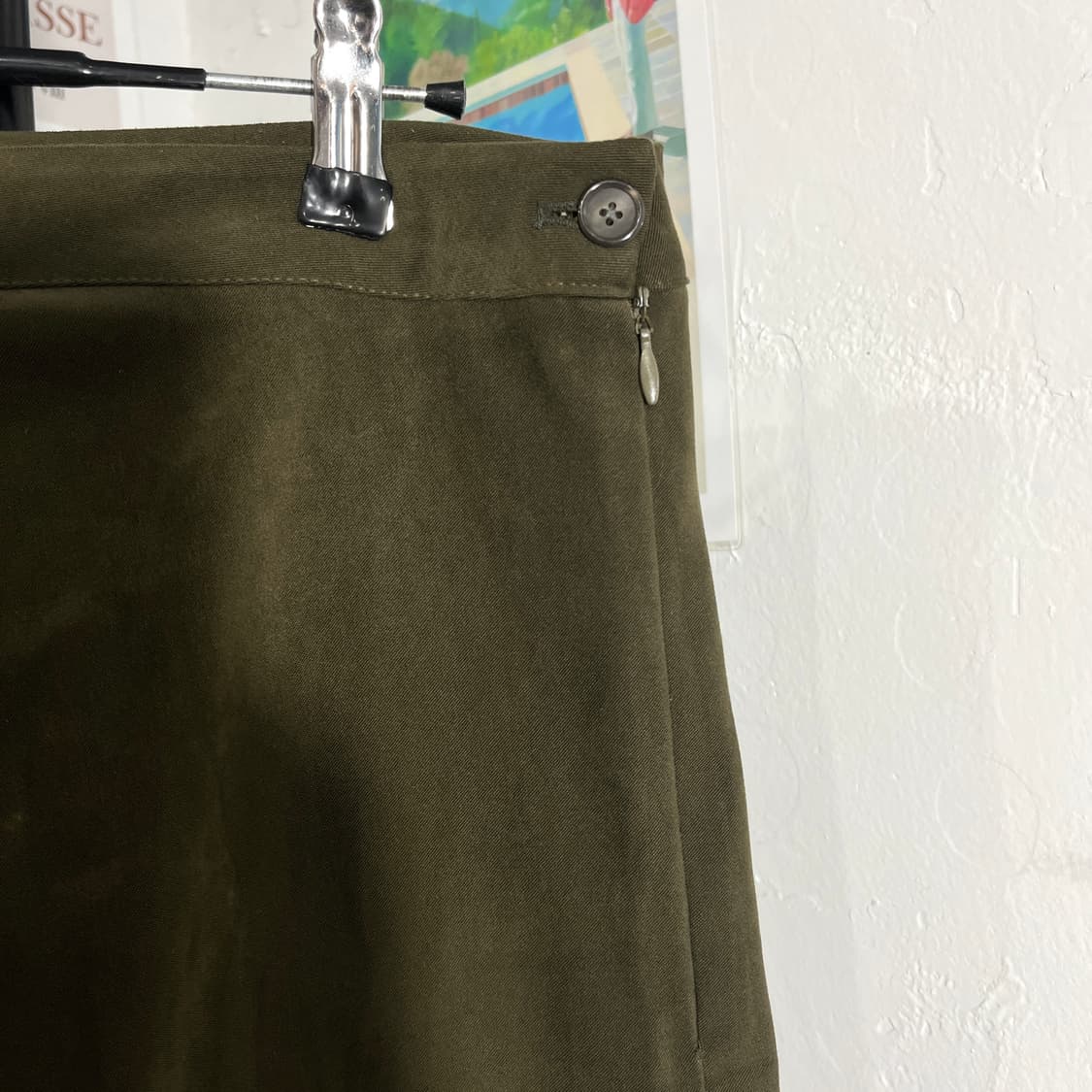 아일렛 웨스턴 디테일 미디 스커트 상품이미지5