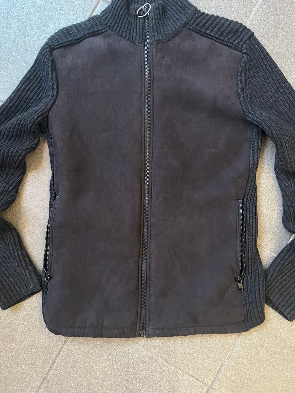 아르마니 익스체인지 니트 집업 자켓 상품이미지2