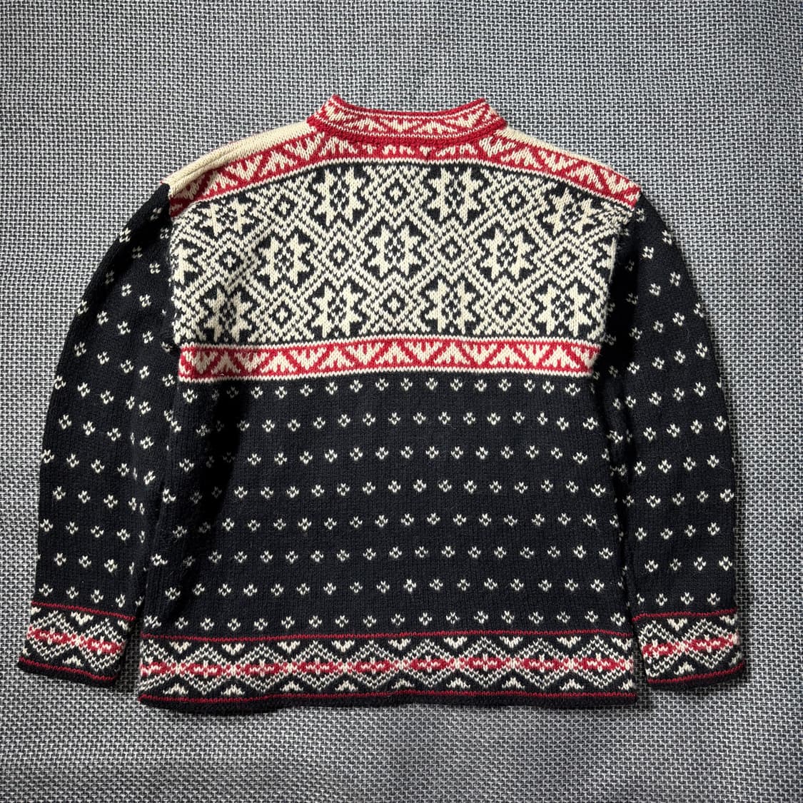 90s 엘엘빈 노르딕 스웨터 네이비 ( S/OLD-8324 ) 상품이미지6