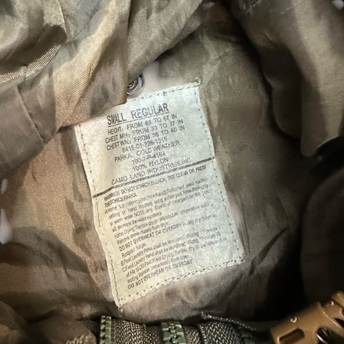 미군 밀리터리 고어텍스 자켓 상품이미지5