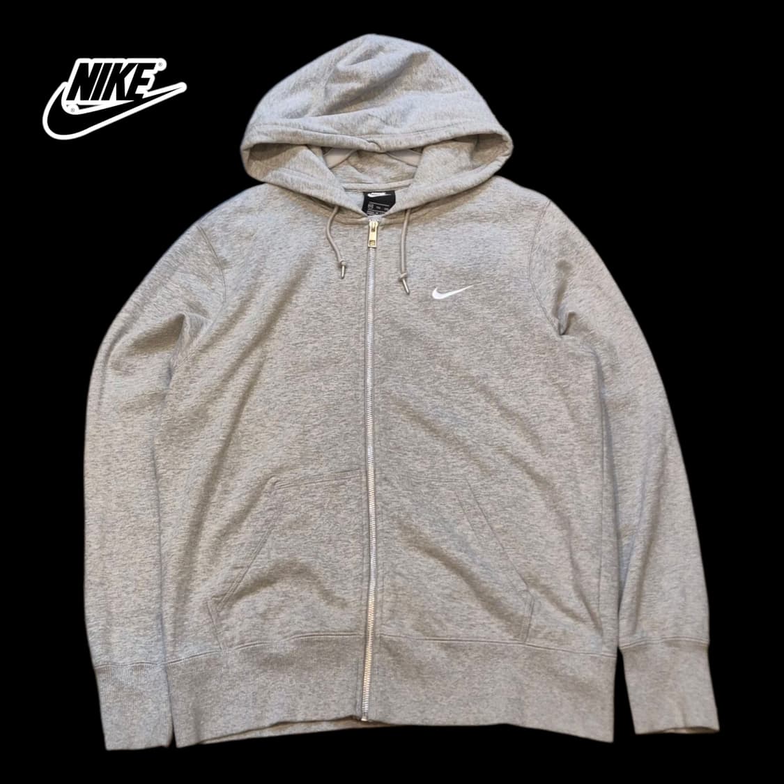 2XL 나이키 그레이 후드집업  상품이미지1