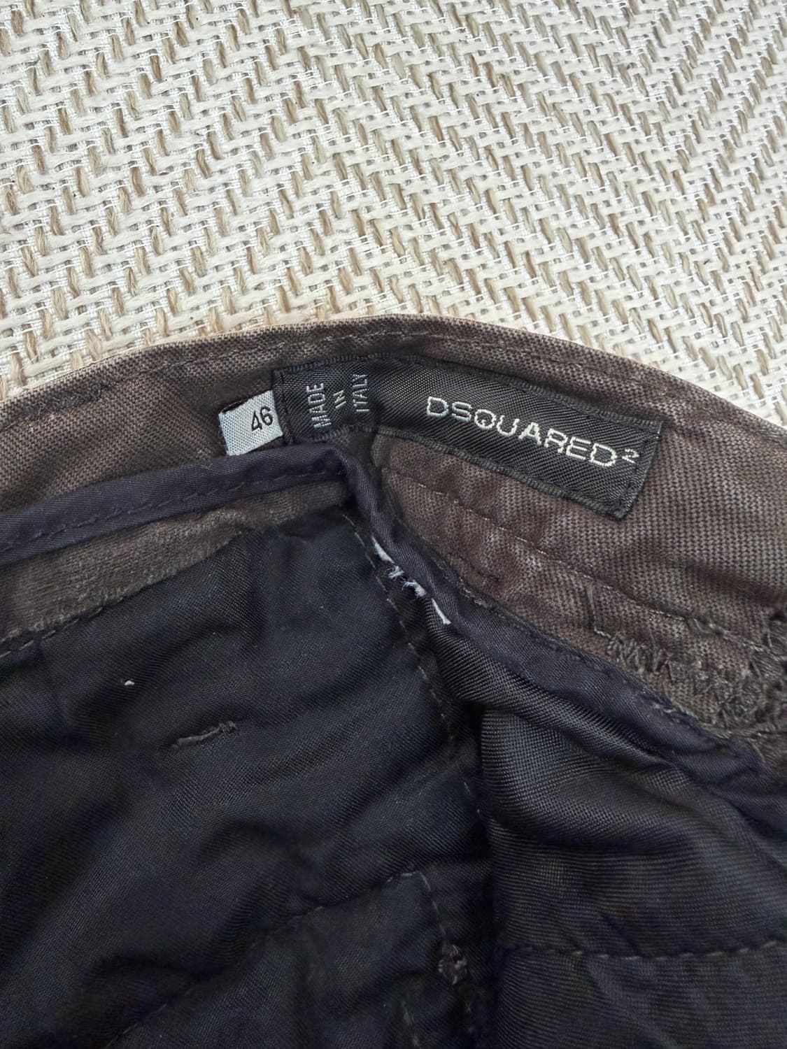 정품) 디스퀘어드 남성 코튼 팬츠 46(32) 상품이미지8