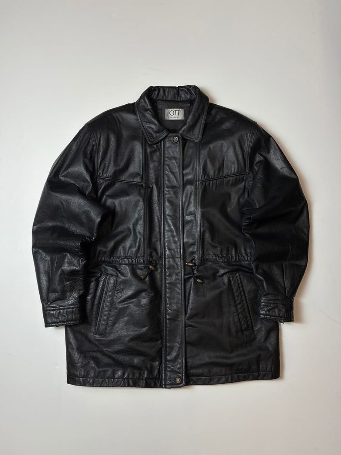 OTT 90's 하프 소가죽 자켓 PN8177 상품이미지1