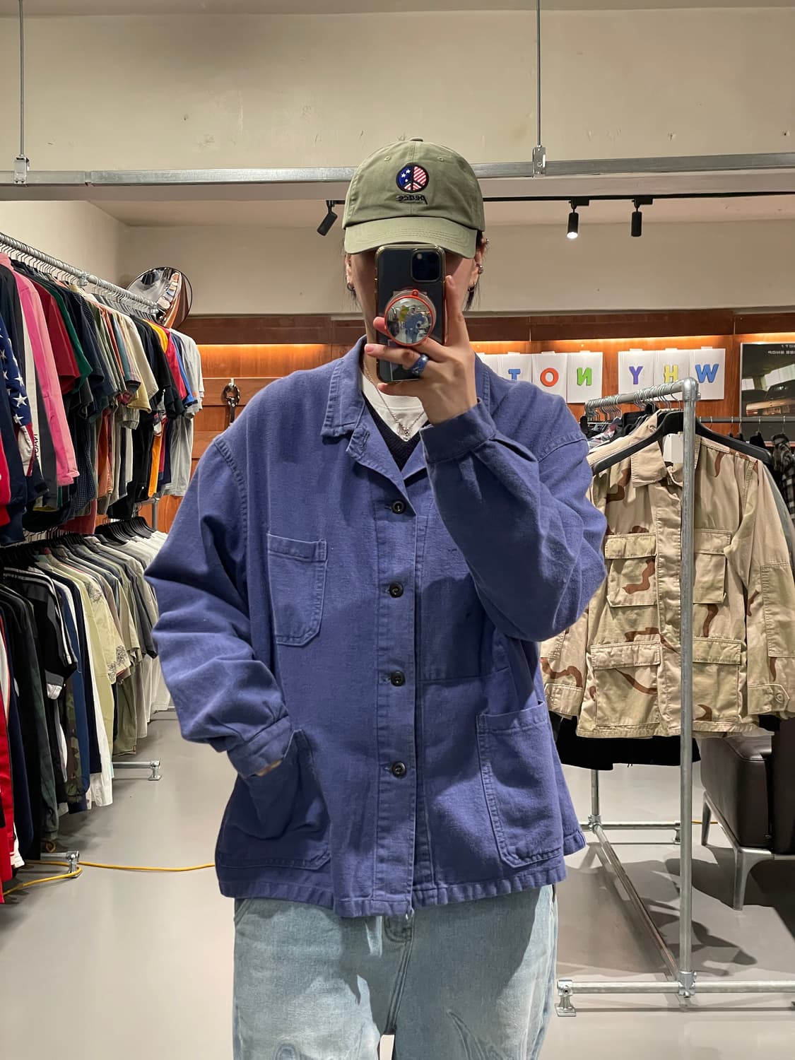 90s 프렌치 워크 자켓 상품이미지1