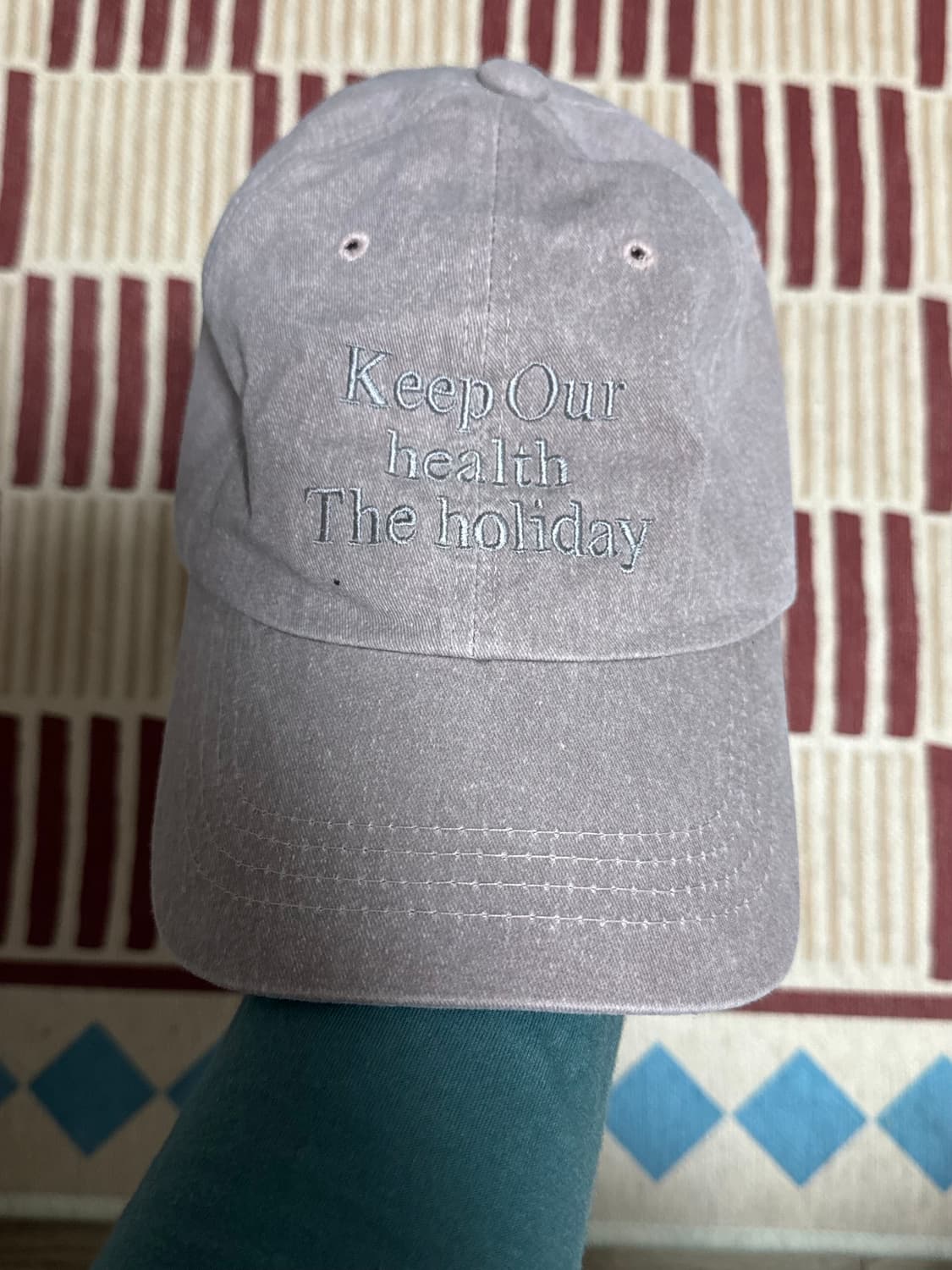 밀로아카이브 연핑크 볼캡 상품이미지1