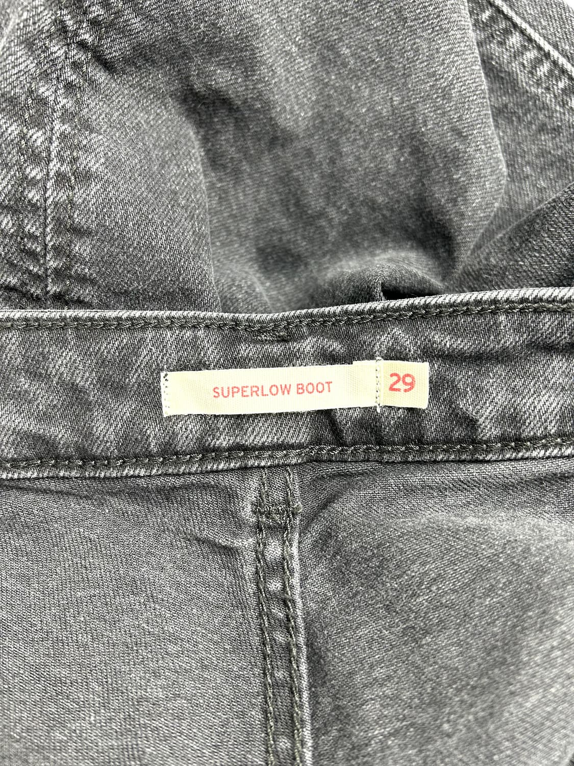 리바이스 슈퍼로우 부츠컷 데님 진 상품이미지4