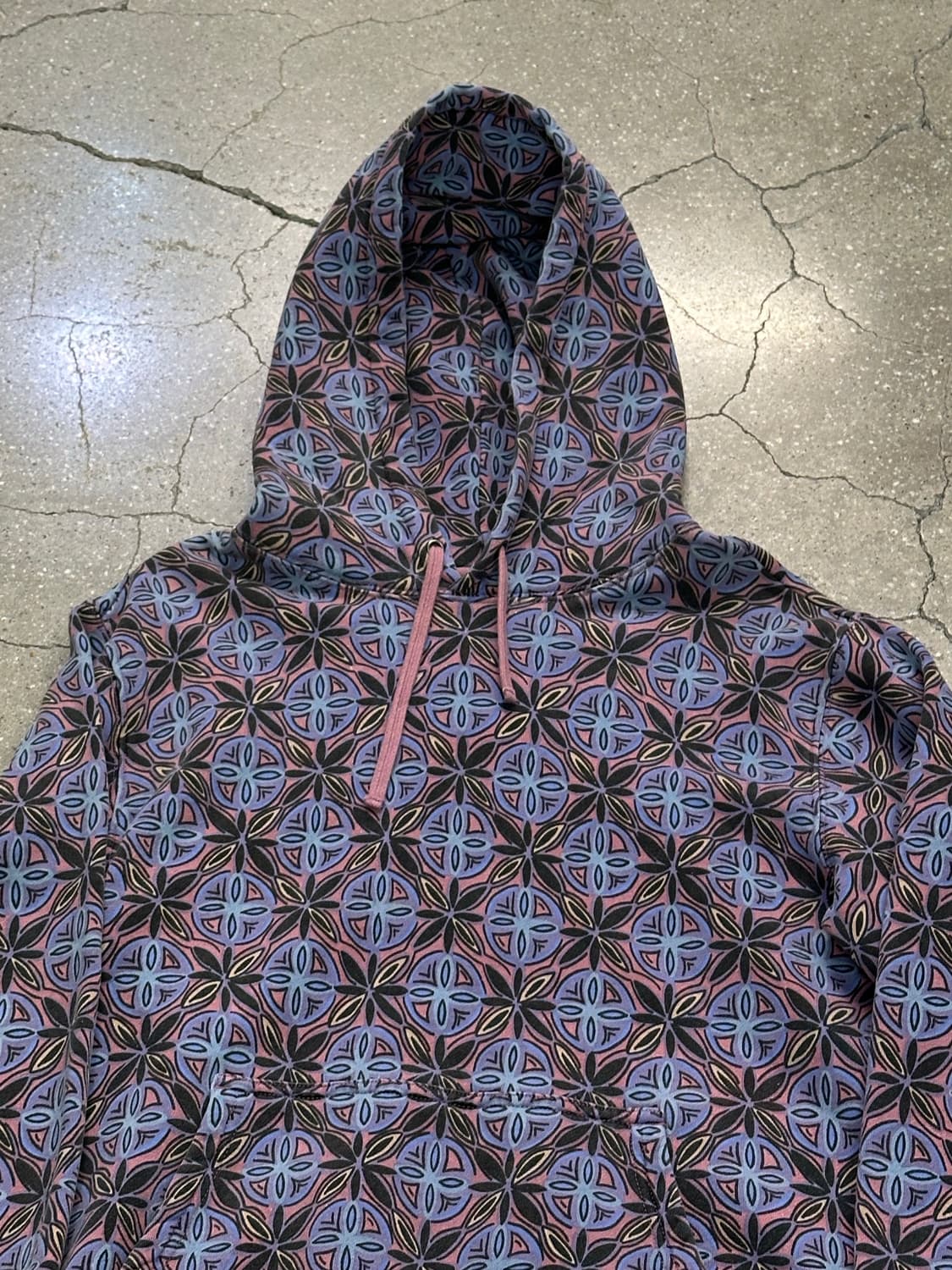 STUSSY 스투시 연보라패턴 후드티 상품이미지4