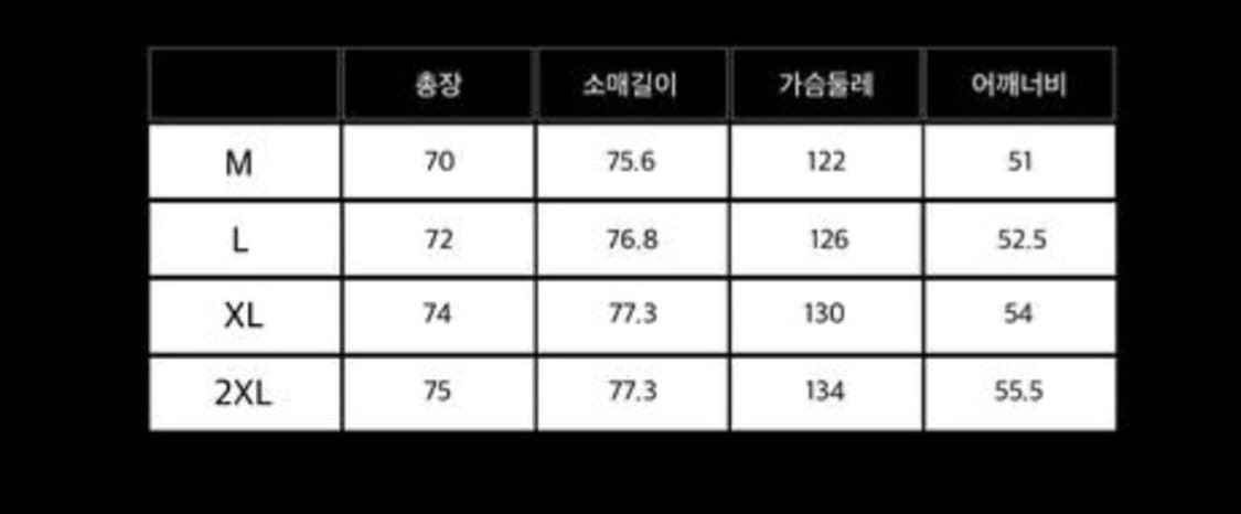 착샷* RVD 오리털 오버핏 패딩 점퍼)2xl 상품이미지9