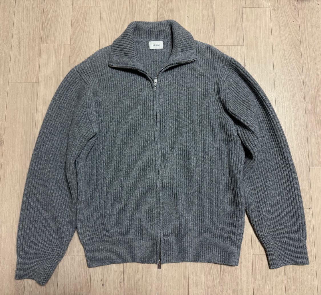 인더로우(INTHERAW) 풀집업 그레이 4 상품이미지1