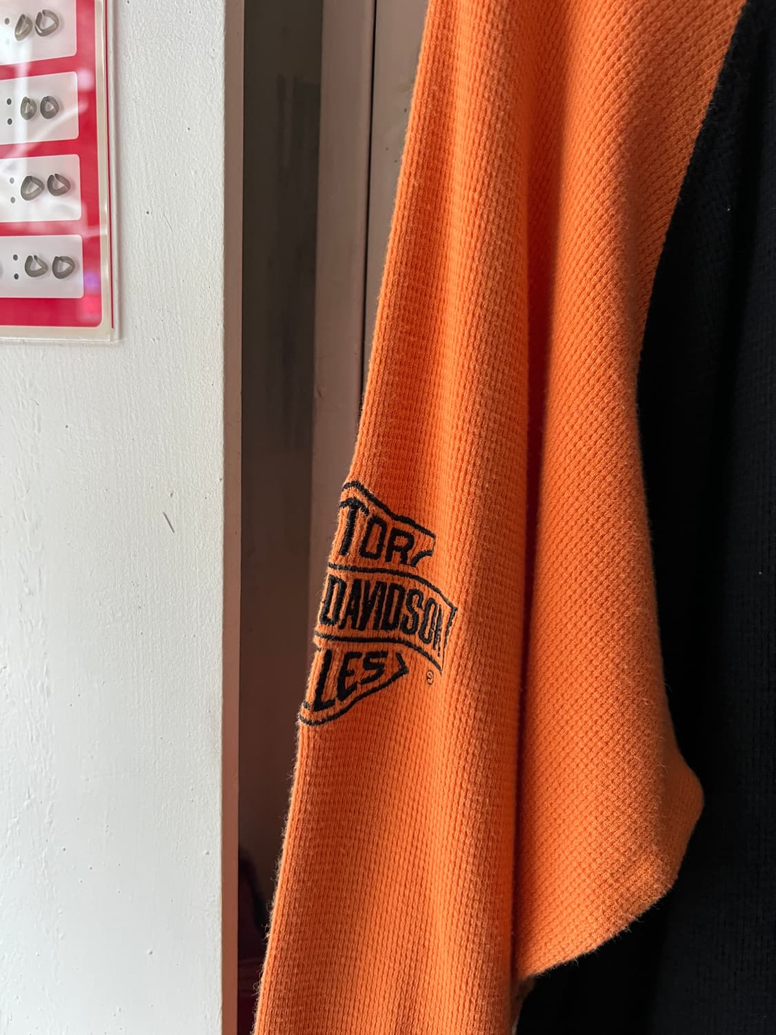 [2XL]할리데이비슨 USA 라스베가스 챕터 와플 롱슬리브 티셔츠 상품이미지4