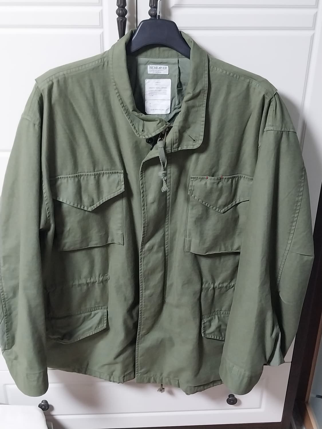 25FW 비헤비어 다이드 M-S 필드자켓 (3) 상품이미지1