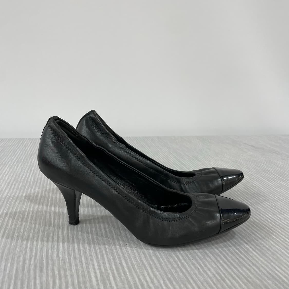 PRADA 프라다 캡토 펌프스 힐 EU37.5 상품이미지1