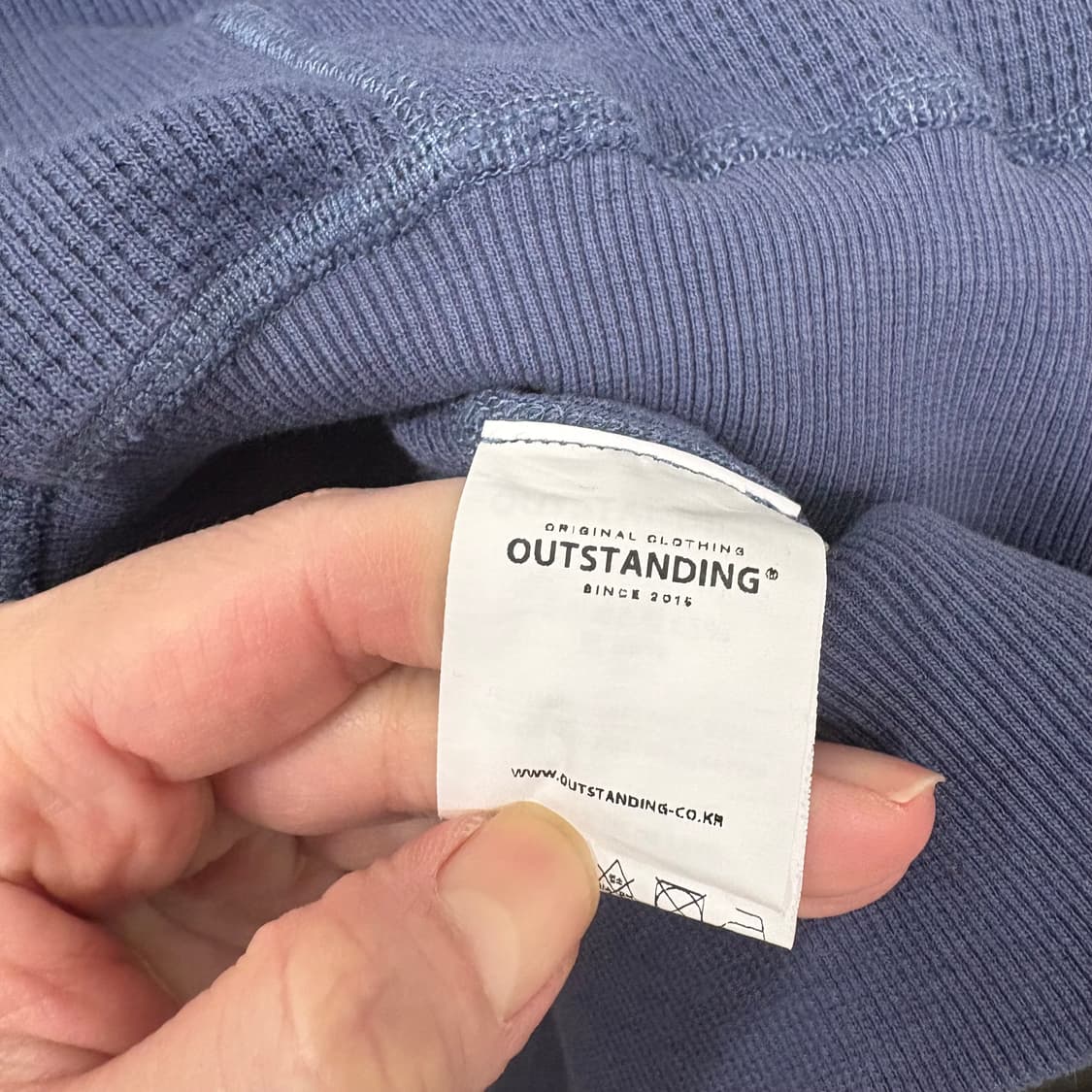 아웃스탠딩 와플 후드집업 상품이미지4