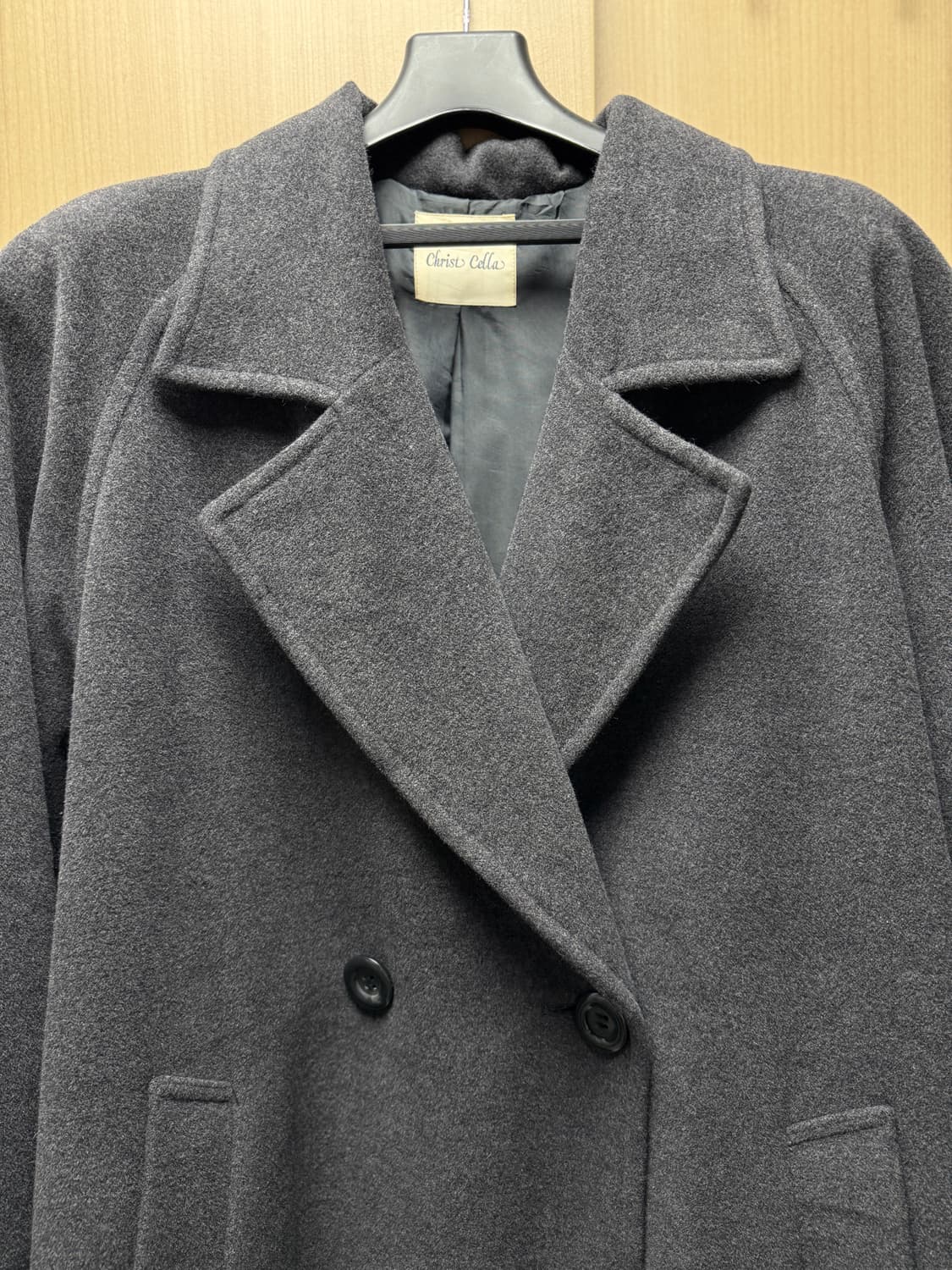 울 100 맥시 롱코트 상품이미지2