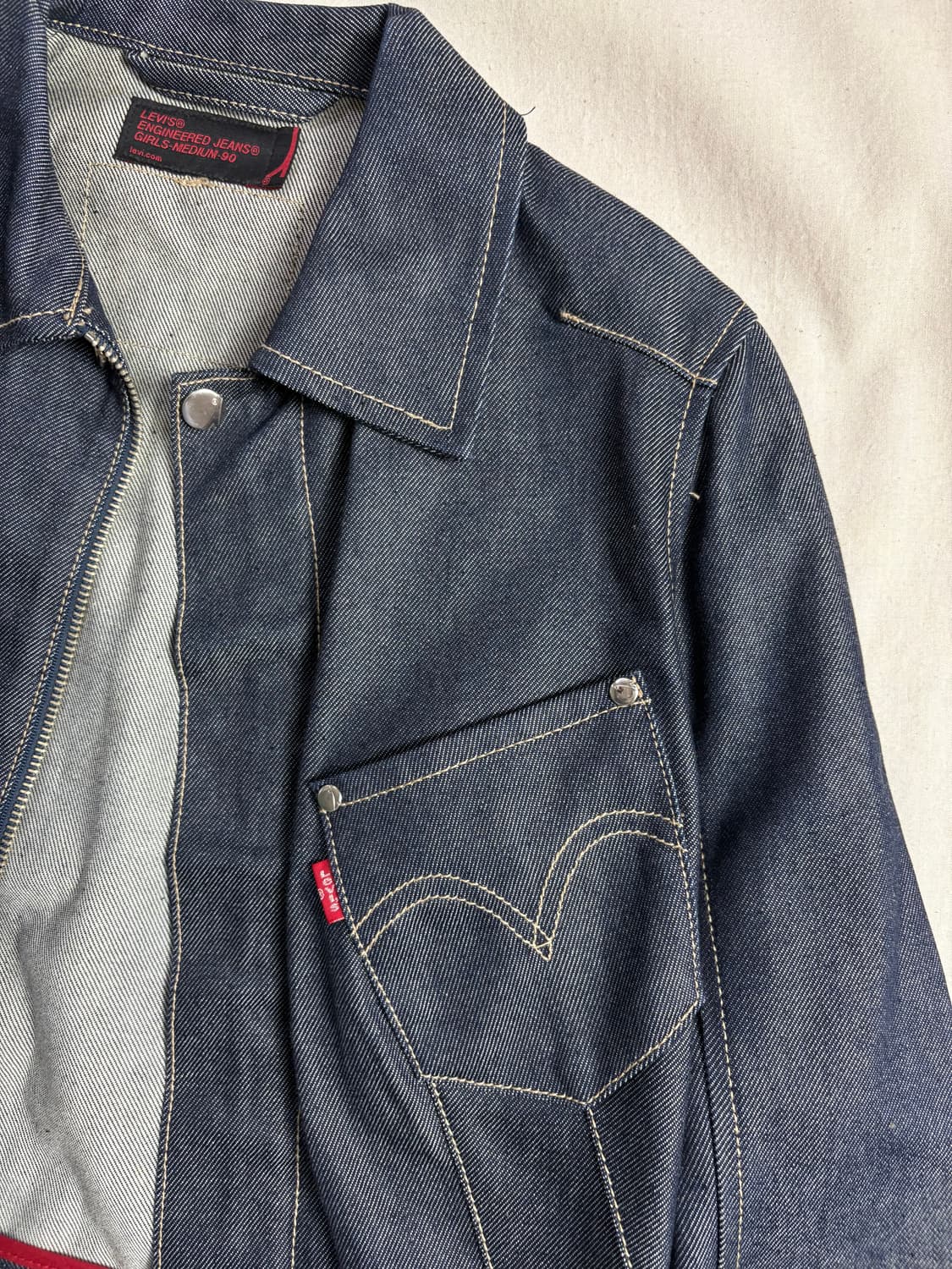 Levis 리바이스 엔지니어드 진 데님 자켓 M 상품이미지3