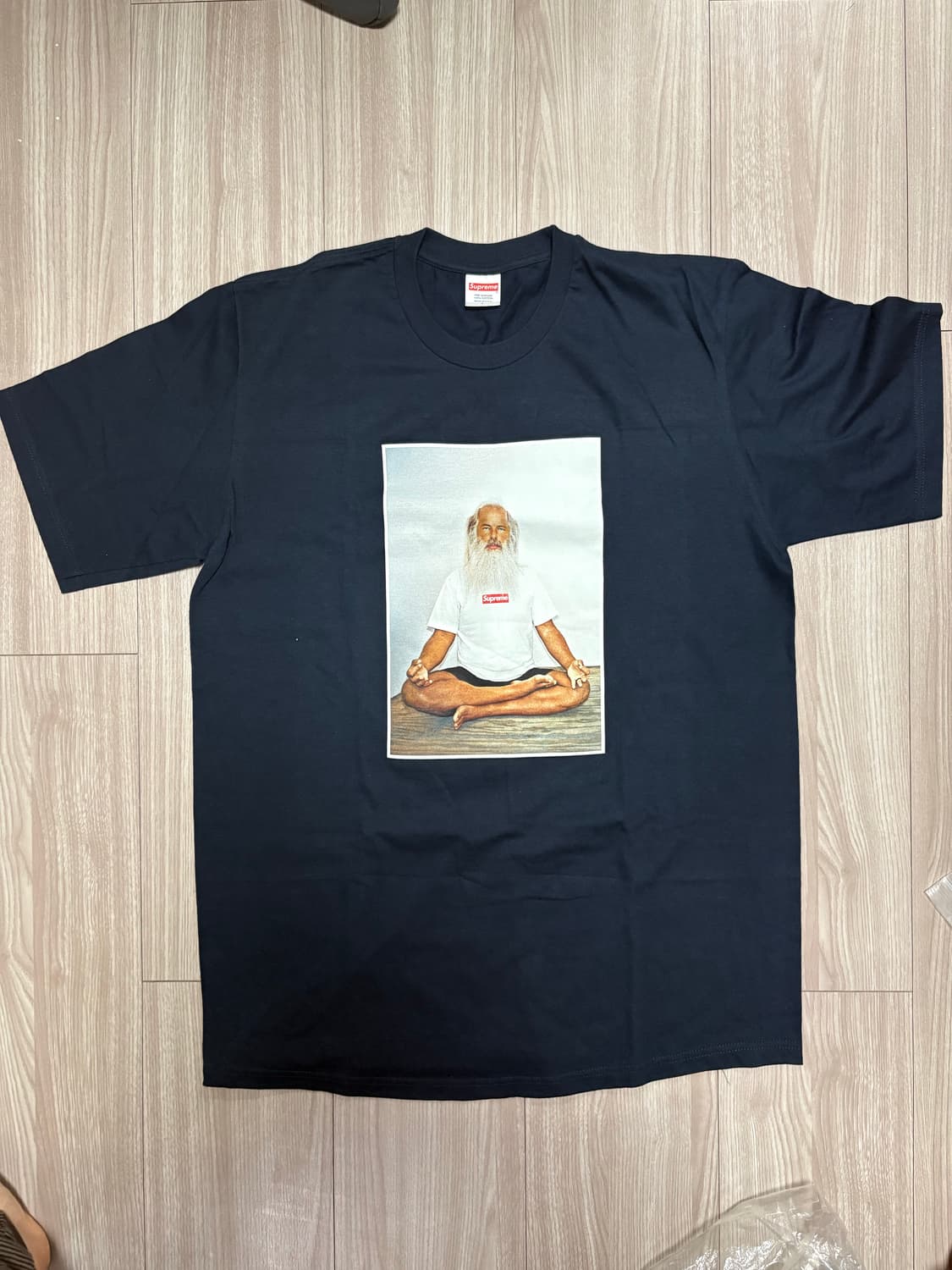 슈프림 릭 루빈 티셔츠 네이비 상품이미지1