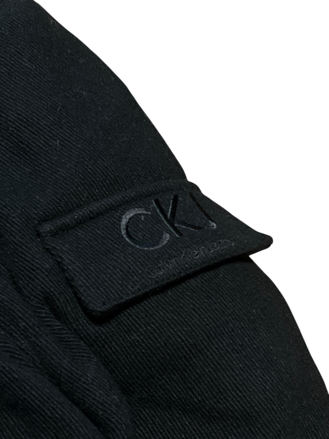 캘빈클라인진스 하프 울코트 M 블랙 상품이미지6