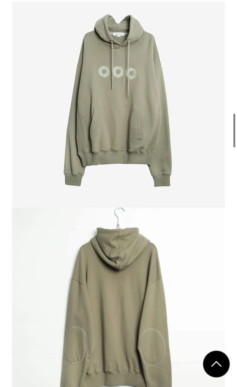 999휴머니티 후드티 (올리브) 3사이즈 상품이미지1