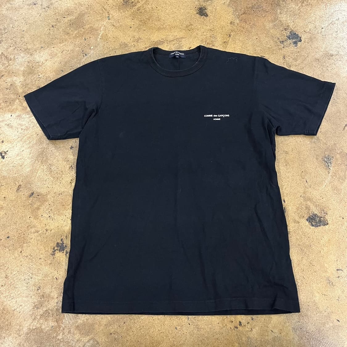 꼼데가르송 블랙 반팔티셔츠 상품이미지2