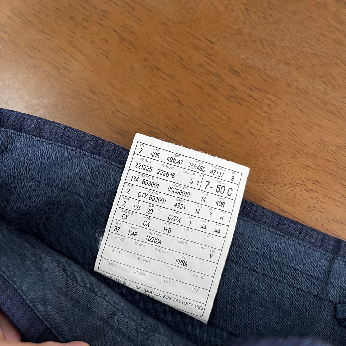 에르메네질도 제냐 트로페오 수트셋업 50C 상품이미지7