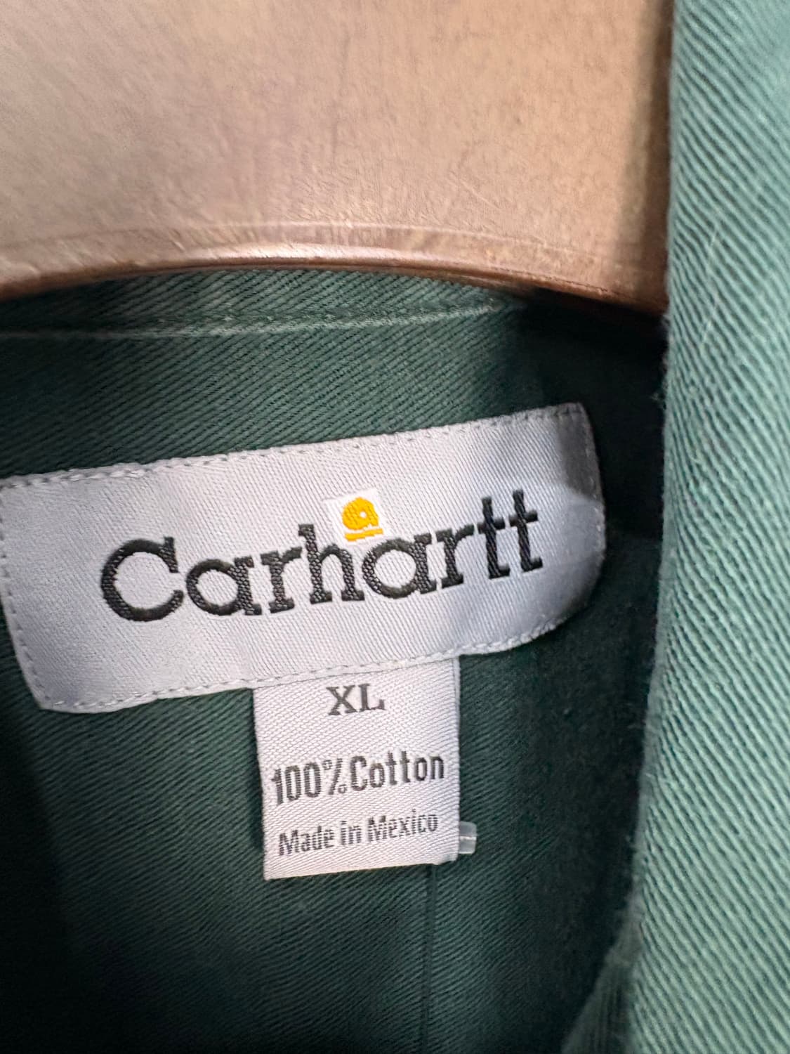 칼하트 그린워크셔츠 A3208 상품이미지5