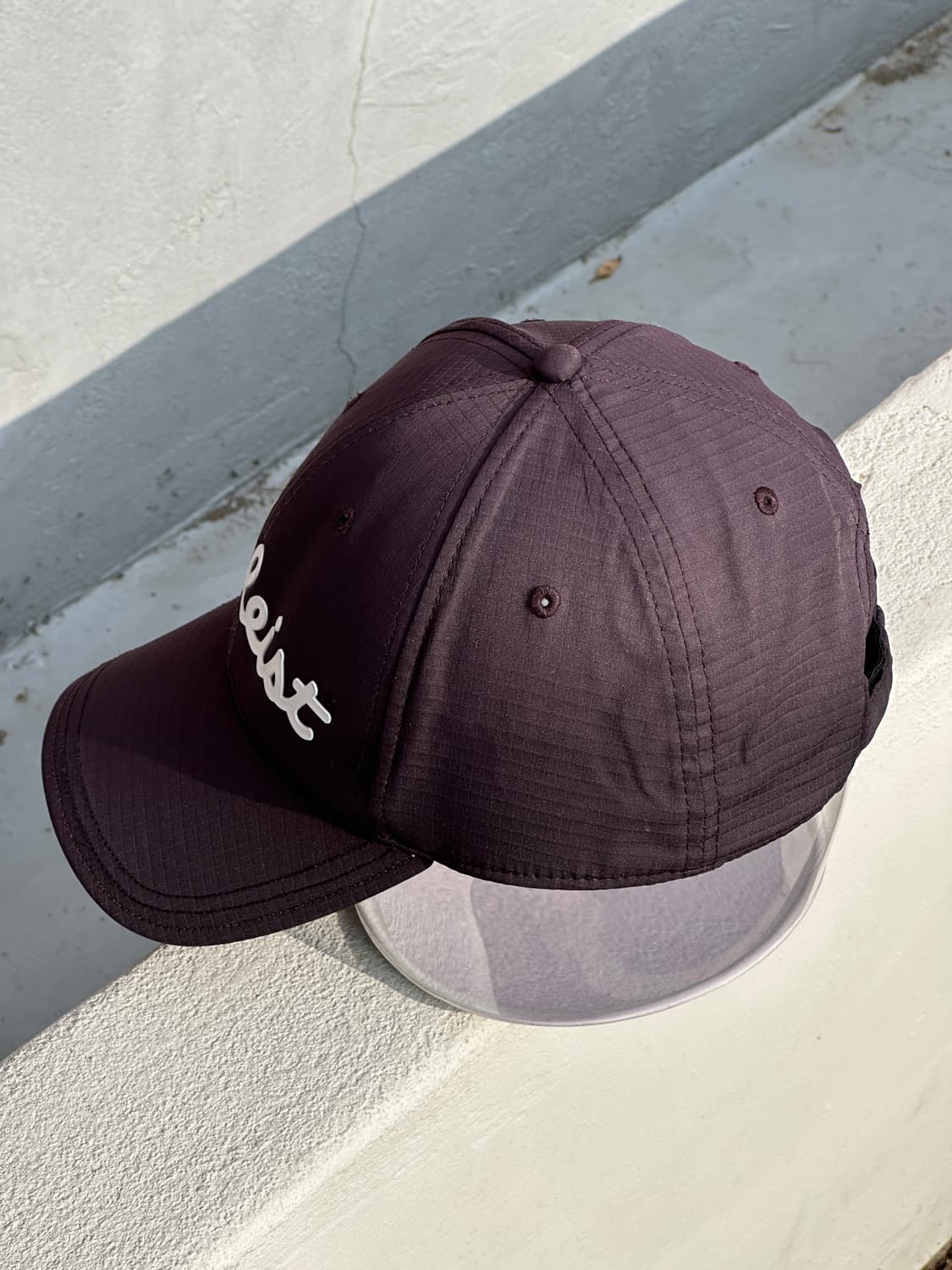 [F] 타이틀리스트 로고 블랙톤 우븐 볼캡 모자 골프 상품이미지3