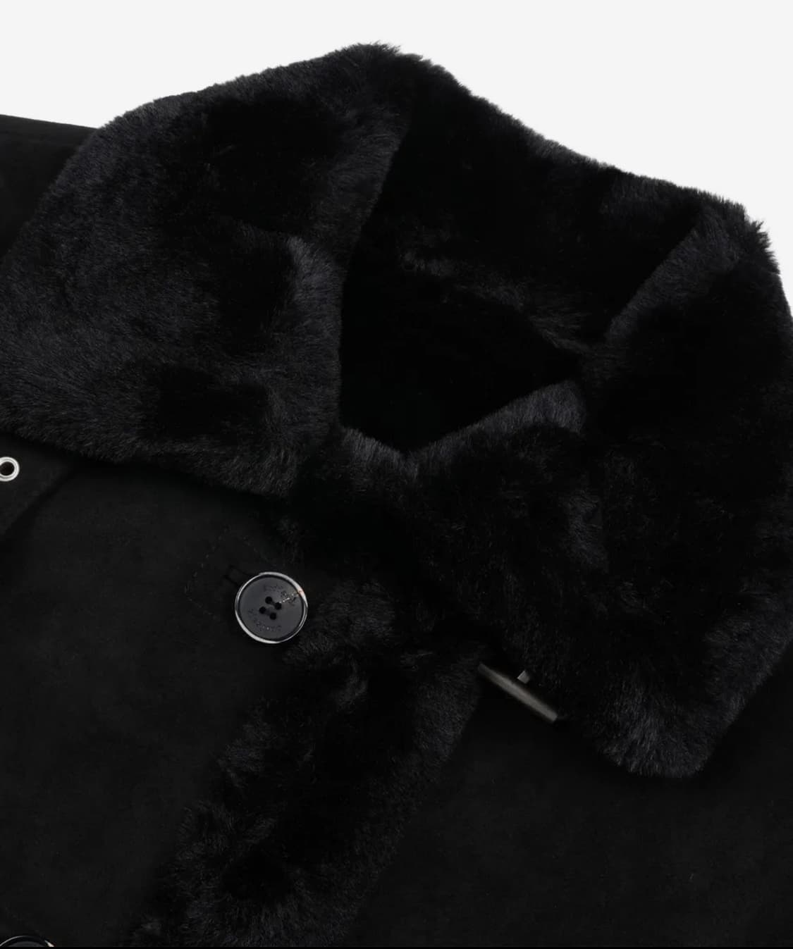 도프셉 클래식 무스탕 스웨이드 롱무스탕 코트 퍼자켓 상품이미지3