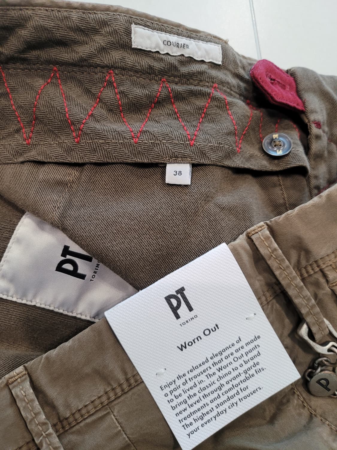새상품] PT TORINO의 정수, 'COURIER' 빈티지 카고 팬츠  상품이미지4