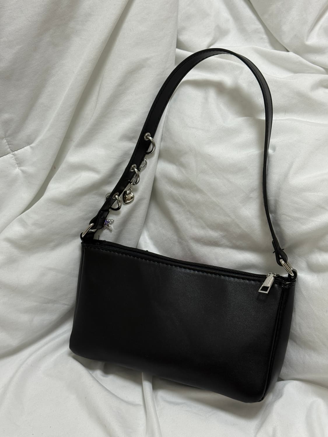 베티붑 Y2K 스타일 블랙 숄더백 상품이미지2