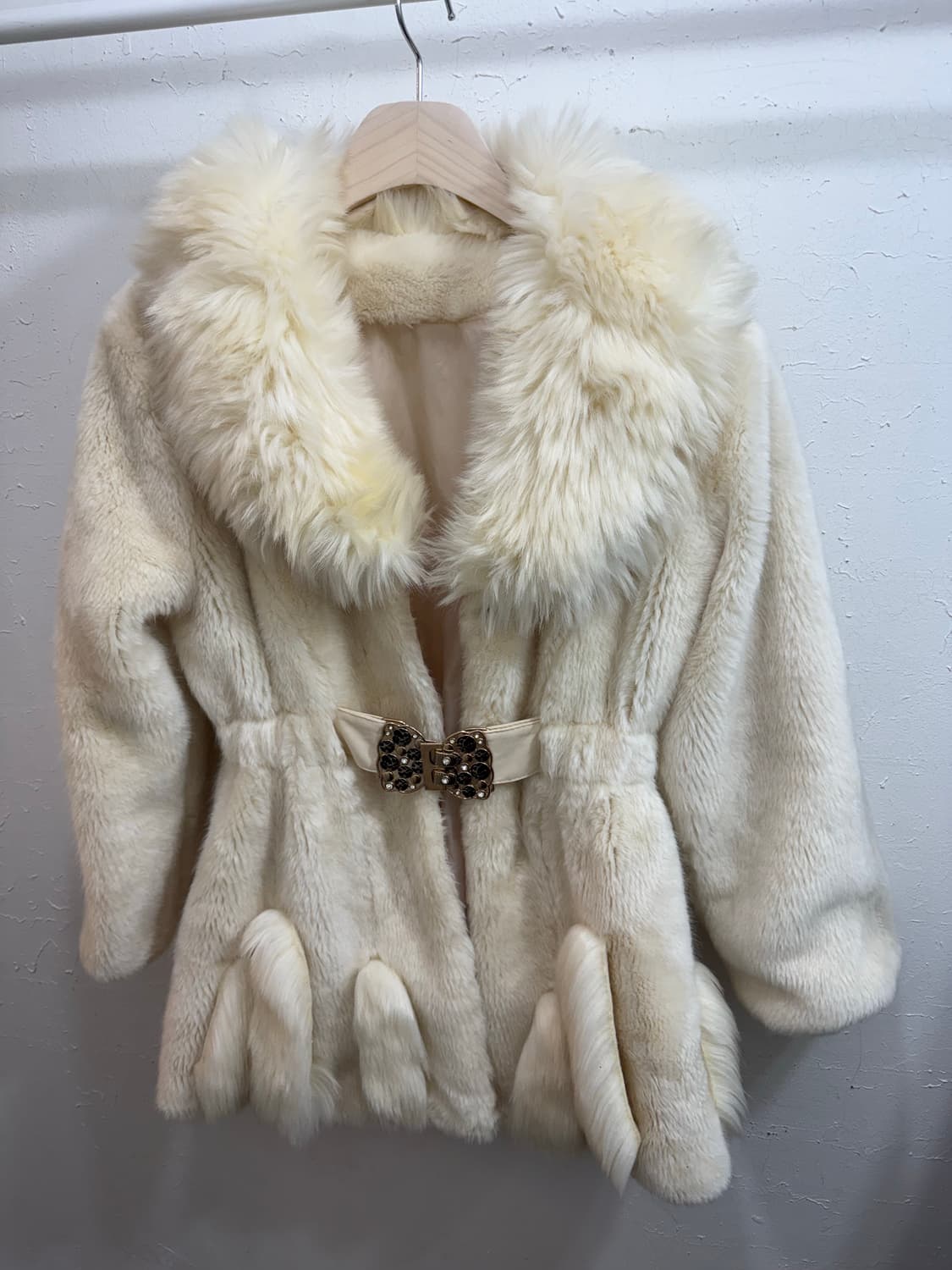 BODY LINE 코르셋 포인트 도트 카라 쉬폰 블라우스 코디🍩 상품이미지5