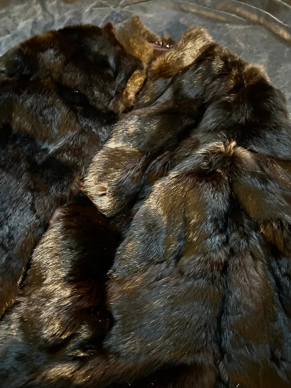 Fox Fur Over Fit Coat 상품이미지3