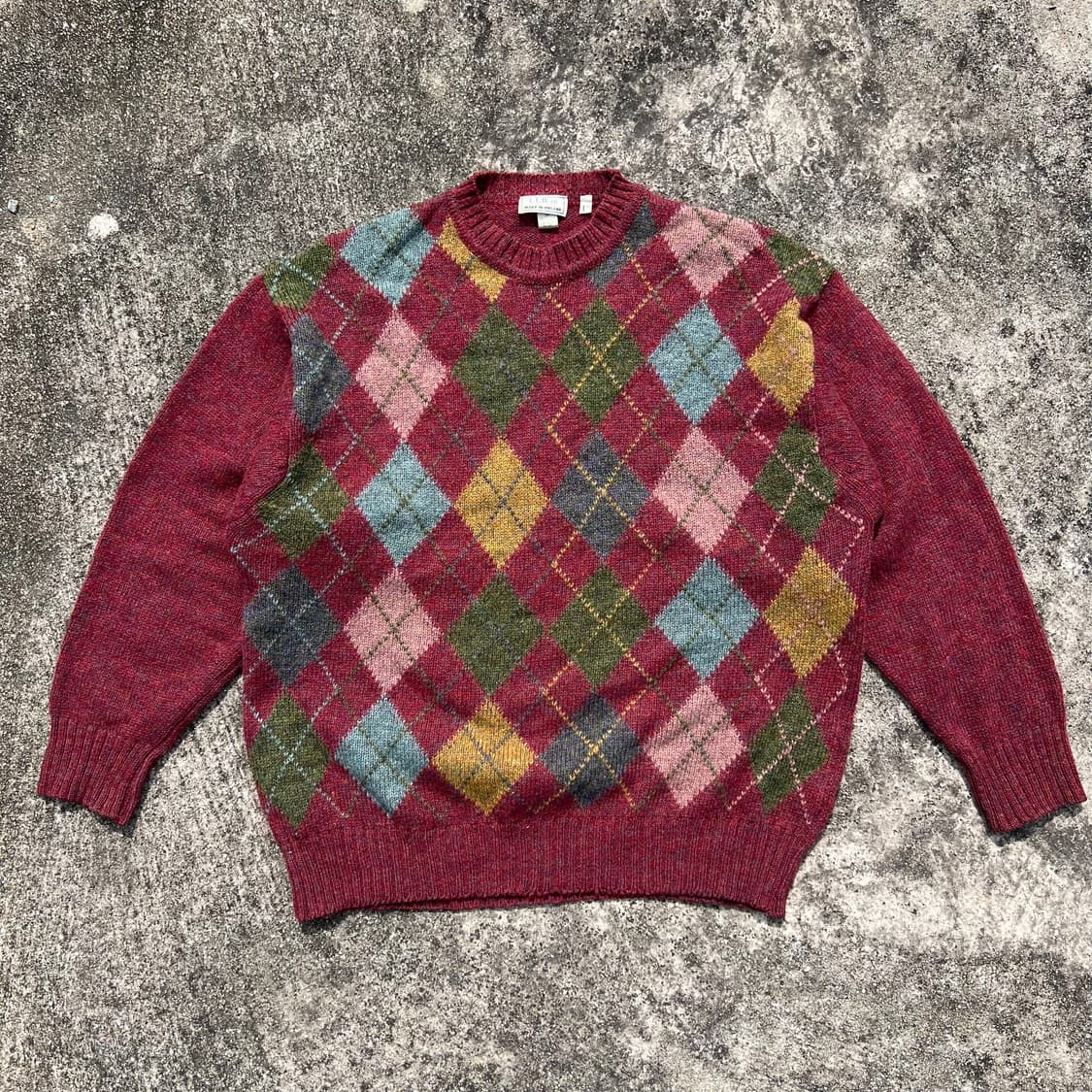 70’s Made in Ireland L.L. Bean 울 스웨터 상품이미지1