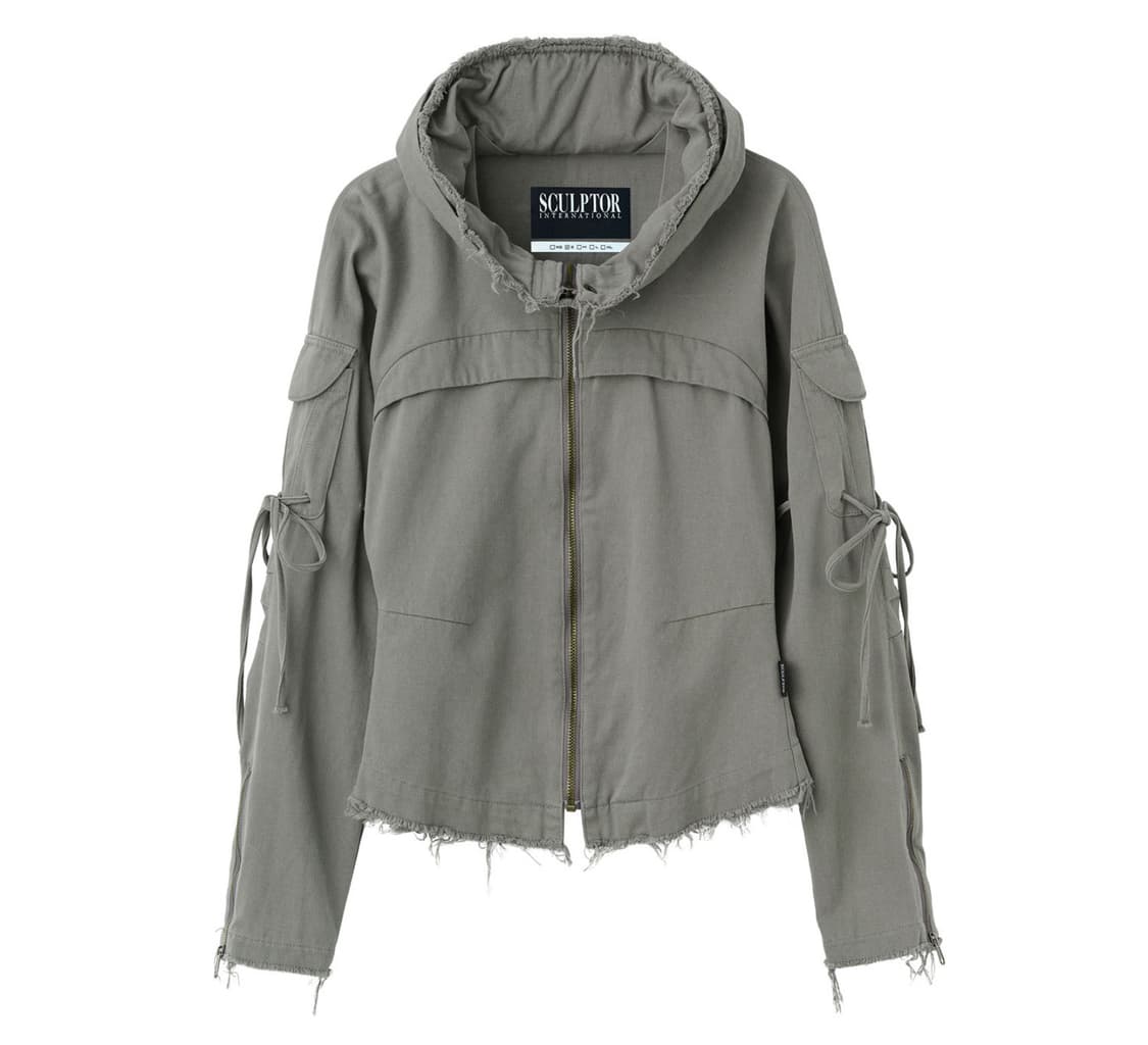 스컬프터 로우 엣지 코튼 재킷 S 상품이미지1