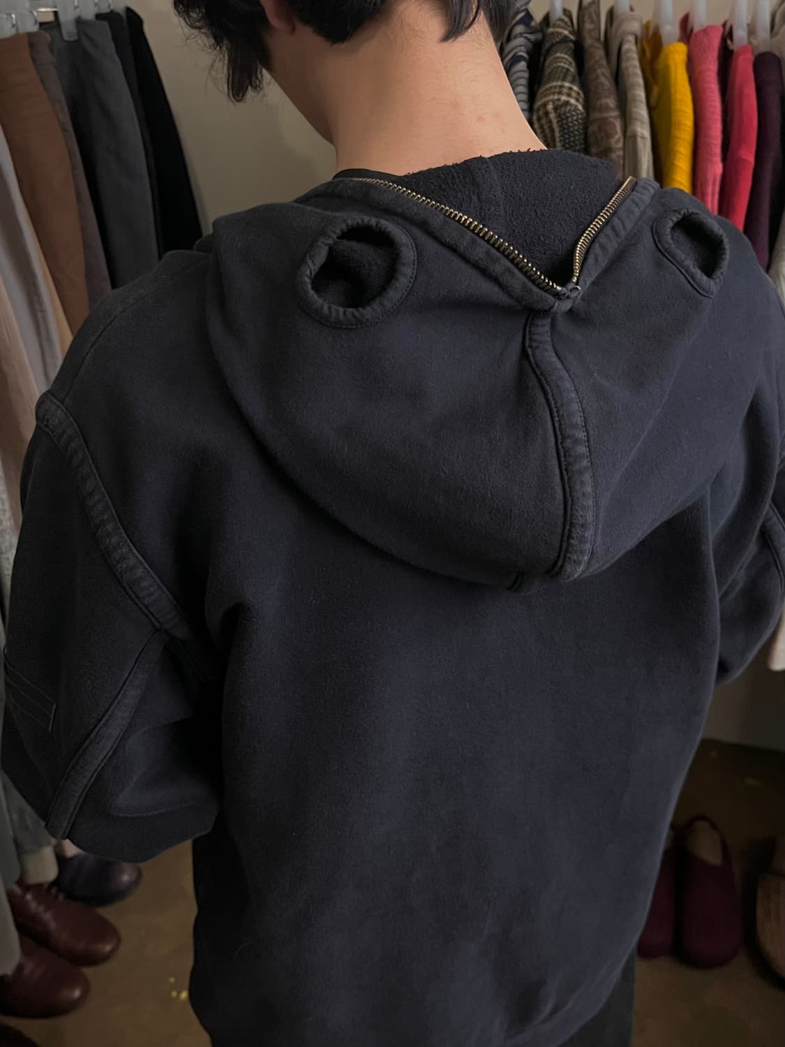 [L] 09FW 스톤아일랜드 아카이브 바라클라바 후드 집업 상품이미지2