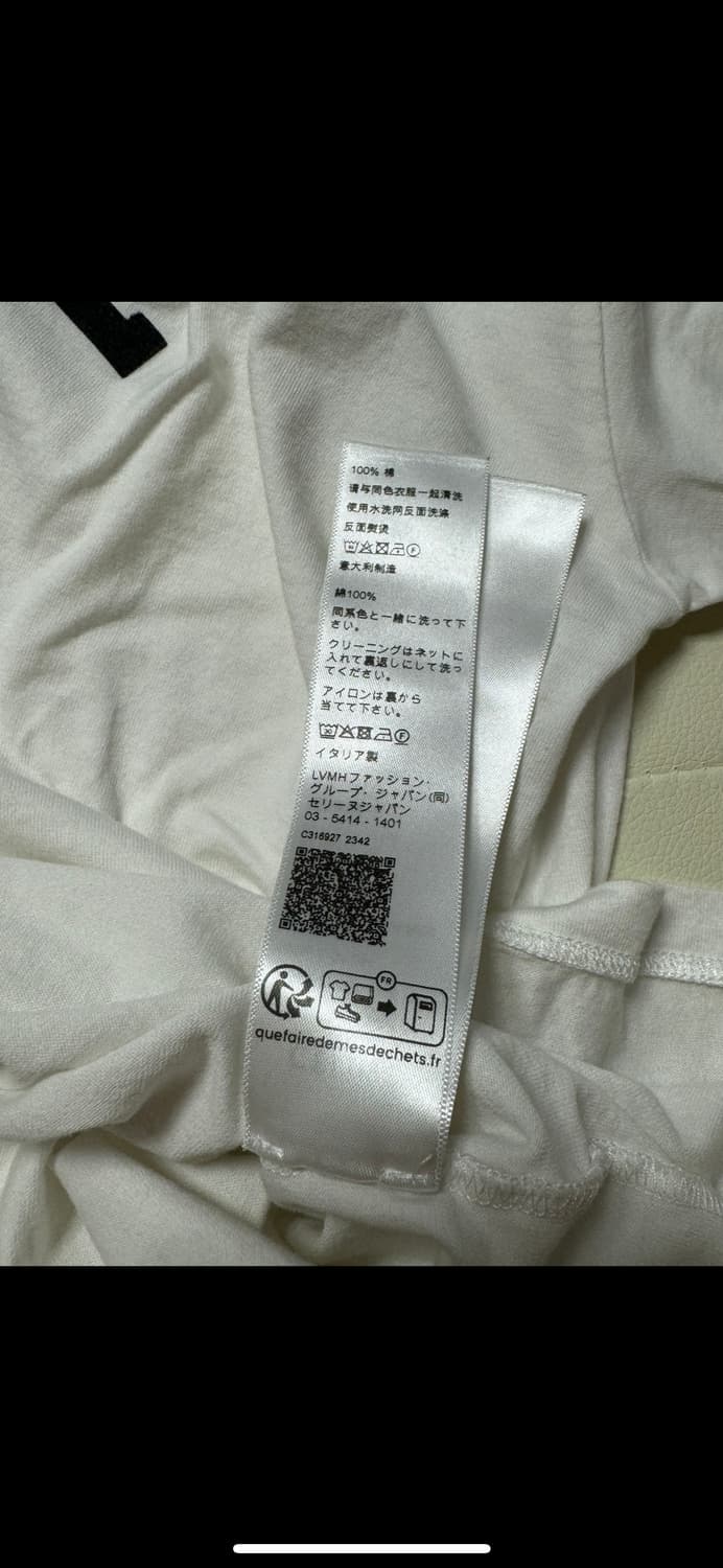 셀린느 링거티 (100사이즈) 파리 루즈 티셔츠 네이비 블랙 상품이미지3