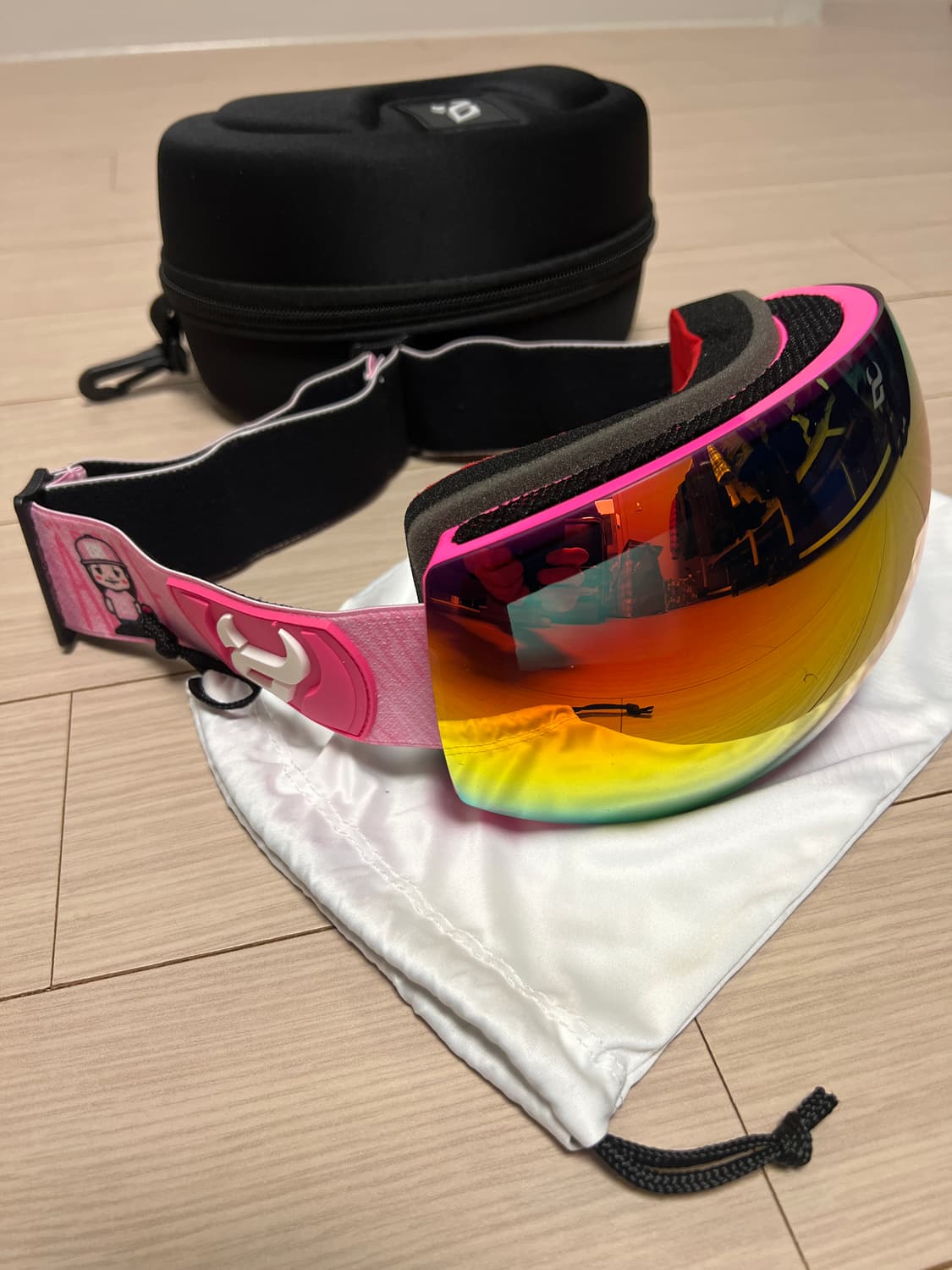 데몬(Demon) 스노우보드 & 스키 고글 | 하드케이스 포함 상품이미지3