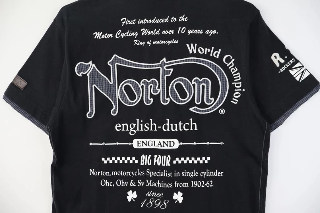 NORTON 후면 프린팅 카라티 상품이미지8