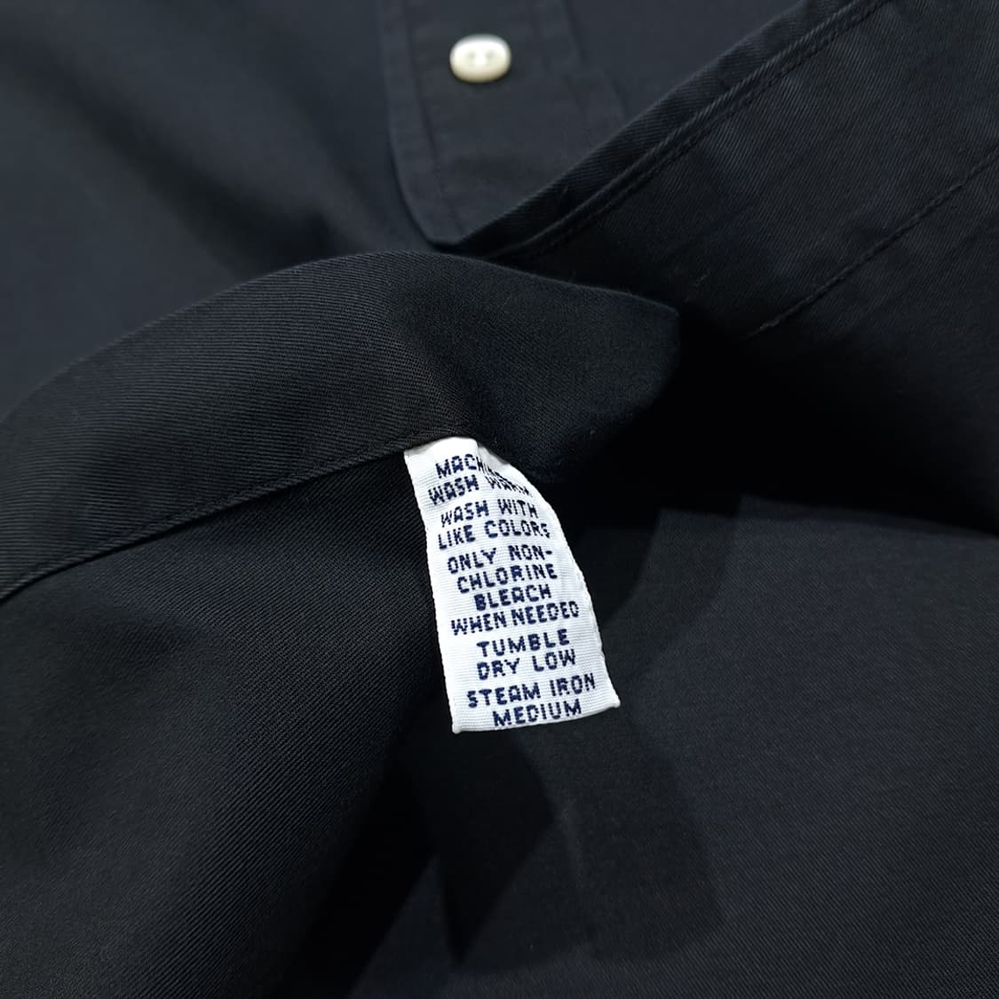 CL804 S 폴로 00s 버튼다운 화이트포니 블랙 셔츠 남방 상품이미지5