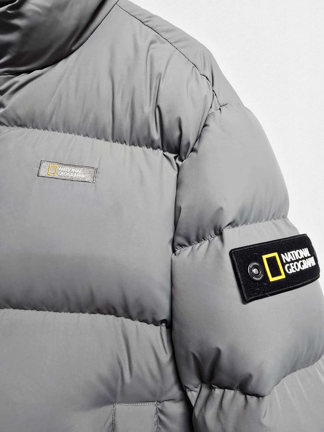 내셔널지오그래픽 패딩 그레이 상품이미지2