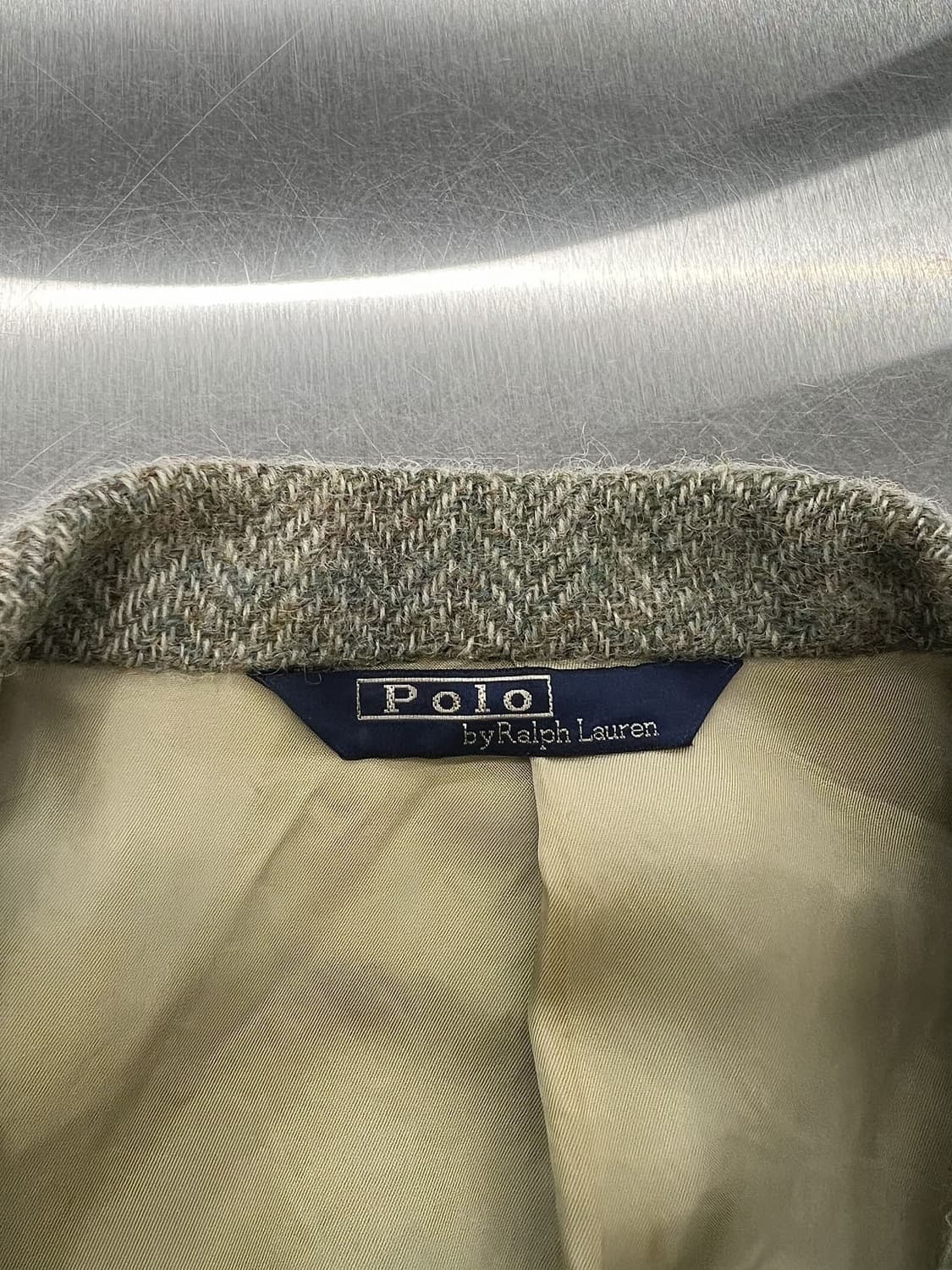 폴로 랄프로렌 해링본 트위드 울 블레이저 자켓 상품이미지7