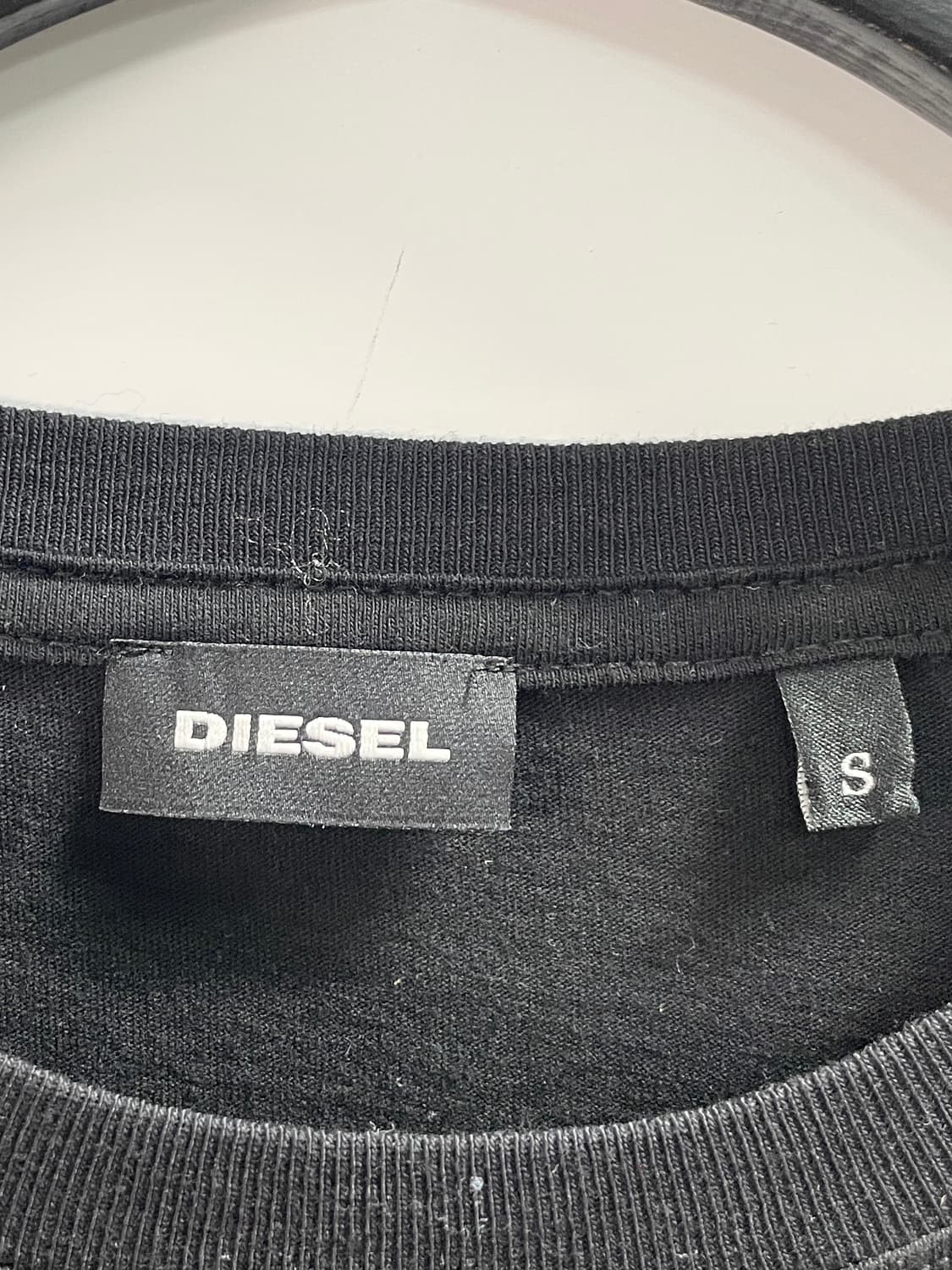 디젤 플레임로고 라운드 반팔티 (on.156) 상품이미지4