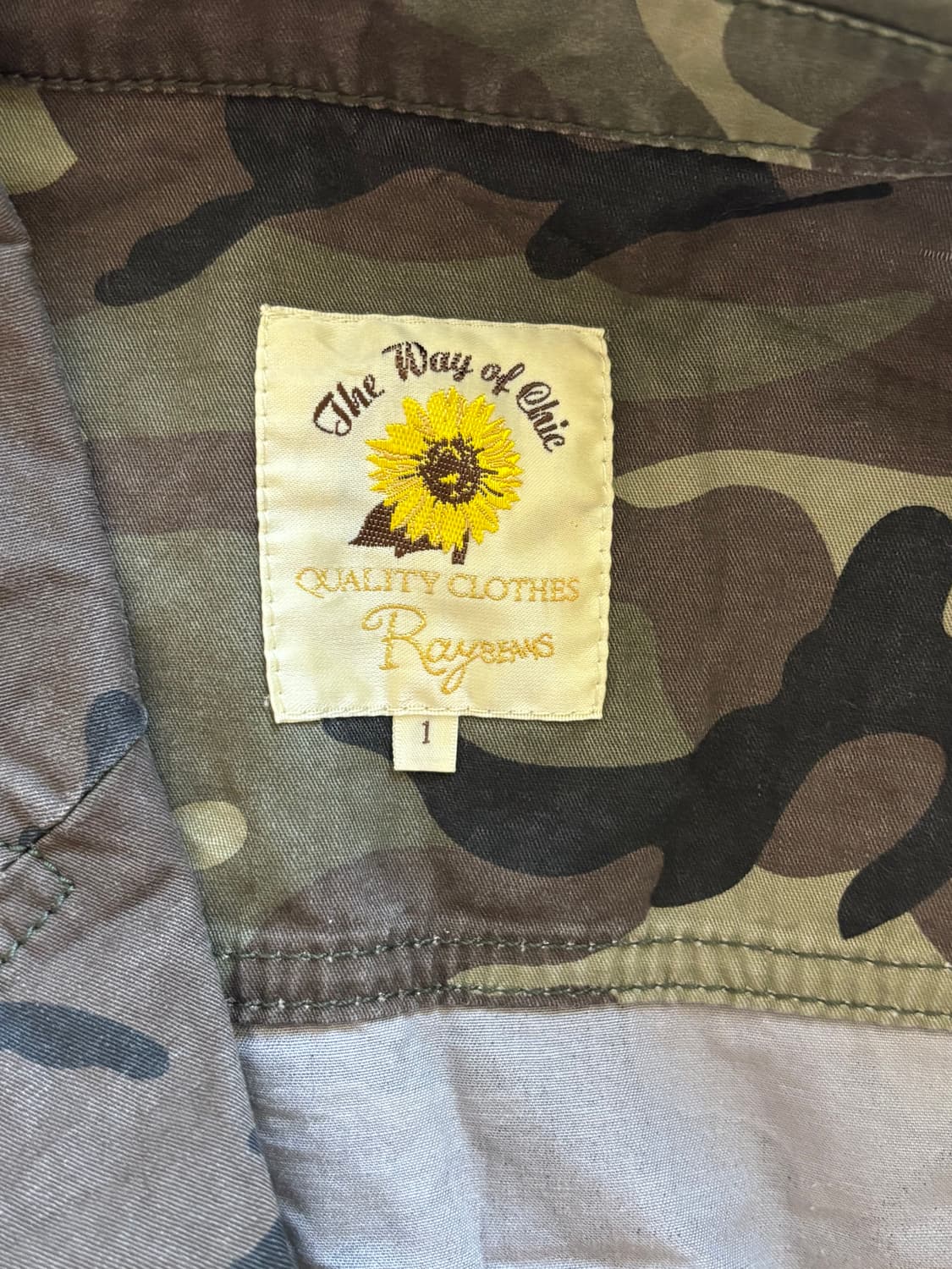 레이빔즈 카모 자켓 상품이미지3