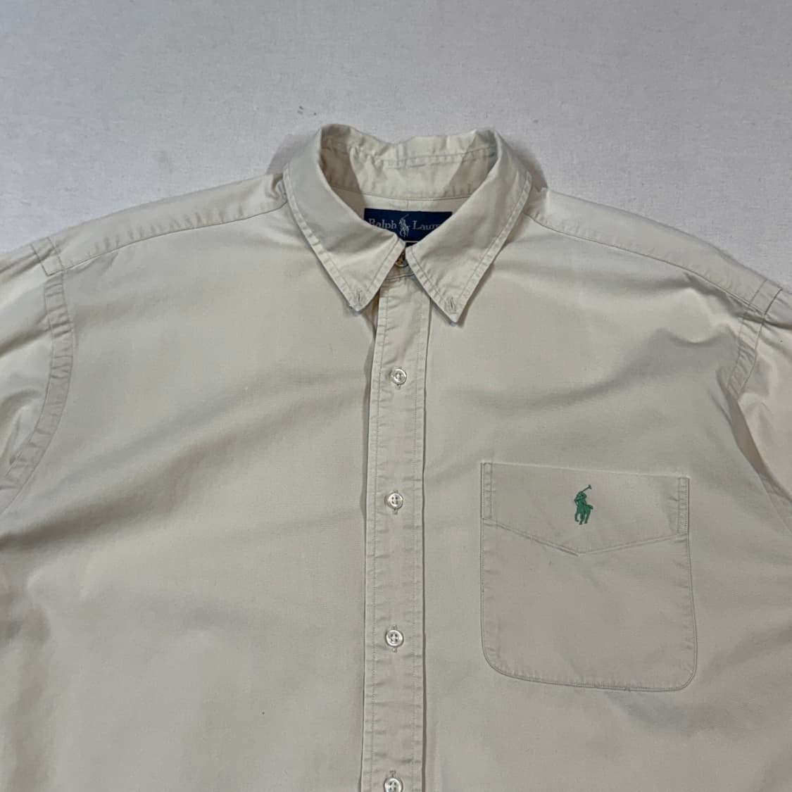 L) 폴로 랄프로렌 셔츠 아이보리 블레이크핏 상품이미지3