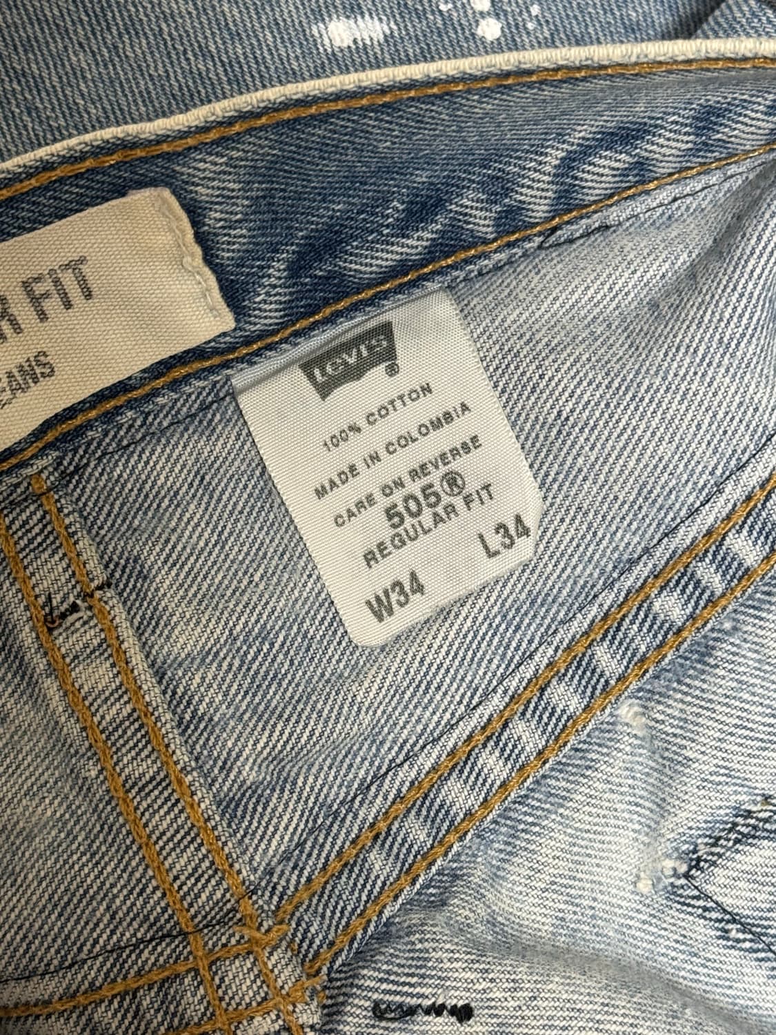 리바이스 505 커스텀 팬츠 상품이미지4